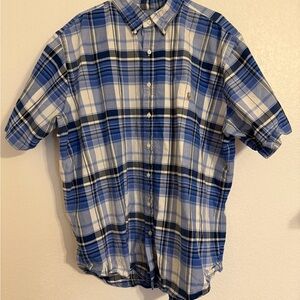 Ralph Lauren Blue and White‎ Casual Button Down Shirt